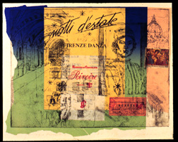 Color etching with chine colle (collage)